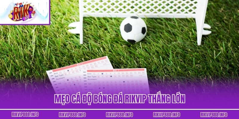 Mẹo cá độ bóng đá thắng lớn